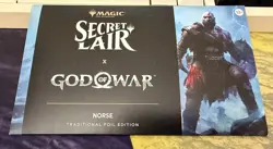 MTG Secret Lair x God of War Norse Traditional Foil Edition - Image 1