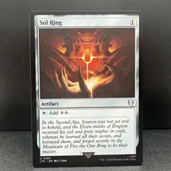 Sol Ring 0284 Commander: The Lord of The Rings LTC MTG NM - Image 2