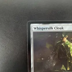 Whispersilk Cloak 0292 Non Foil Uncommon LOTR Commander MTG Near Mint - Image 3