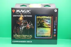 Magic the Gathering CGC Lord of the Rings Hosts of Mordor Sealed Commander Deck! - Image 1