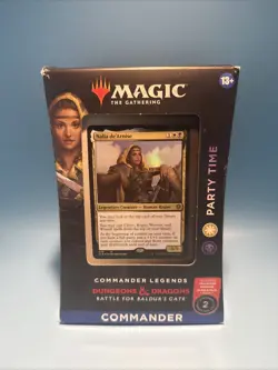 1x New Party Time Sealed MTG Magic Deck Dungeons & Dragons (Box Damage) 1 LEFT! - Image 1