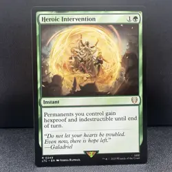 Heroic Intervention Commander: the Lord of the Rings 0249 NM - Image 2