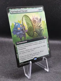 Springleaf Parade (Extended Art) 39 Lorwyn Eclipsed - Magic MTG - Pack Fresh - Image 2