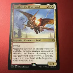 MTG Magic the Gathering Feather, the Redeemed (197/330) War of the Spark - Image 3