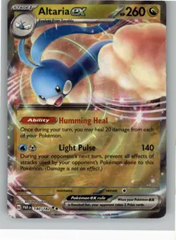 ALTARIA EX 140/182 DOUBLE RARE PARADOX RIFT POKEMON NM - Image 1