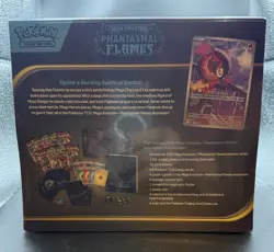 POKEMON CENTER PHANTASMAL FLAMES (ME02) ELITE TRAINER BOX ETB FACTORY SEALED - Image 2