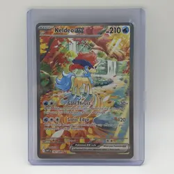 POKEMON TCG SV WHITE FLARE KELDEO EX 167/086 SPECIAL ILLUSTRATION RARE NEAR MINT - Image 1