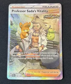 Professor Sada's Vitality SIR Trainer Paradox Rift - 256/182 - Pokemon - Image 1