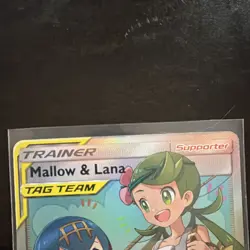 Pokemon Mallow & Lana 231/236 Sm-Cosmic Eclipse TAG TEAM Ultra Rare Holo - Image 2