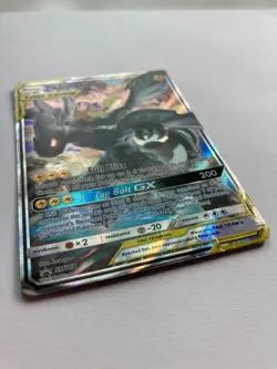 PIKACHU & ZEKROM GX 2019 POKEMON BLACK STAR PROMO TAG TEAM #SM168 - Image 3