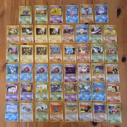 1999 Pokemon Japanese Card Lot - Gym 2 - Jungle 46 Cards - Image 1