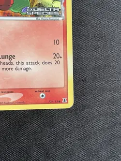 Pokemon Larvitar EX Delta Species Stamped 73/113 2005 Basic Common - Image 4