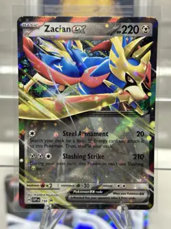 Zacian ex 198 - Slashing Tin - Black Star Promo - Pokemon TCG - Image 1