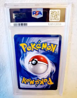 2000 Pokemon MEGANIUM 10 Neo Genesis Holo 1st Edition PSA 5 Rare Holographic - Image 4