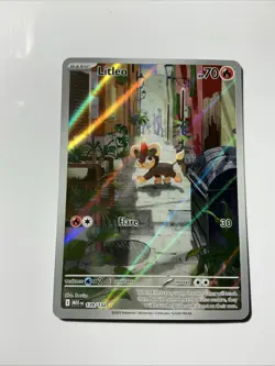 Litleo 139/132 Me01: Mega Evolution Holo Illustration Rare Pokemon - Image 1
