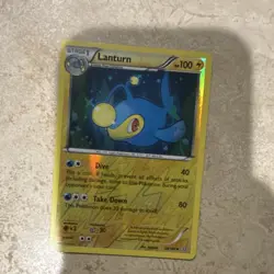 Pokemon Lanturn XY Primal Clash 58/160 2015 100HP Uncommon Reverse Holo English… - Image 1
