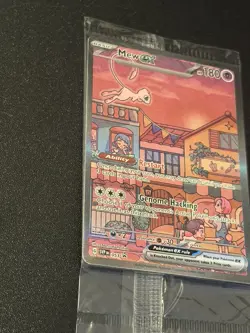 Pokemon TCG Mew EX SVP 053 Scarlet Violet 151 Black Star Promo Full Art Sealed - Image 2