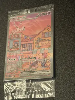 Pokemon TCG Mew EX SVP 053 Scarlet Violet 151 Black Star Promo Full Art Sealed - Image 4