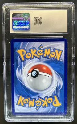 2025 Pokemon S Chinese Gem Pack 2 Vaporeon Poke Ball Reverse Holo #0203/14 CGC 9 - Image 2