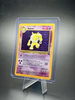 Pokemon Hypno 8/62 Fossil Holo Rare Unlimited 90 HP Wizards of the Coast - Image 2