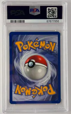 2004 POKEMON EX TEAM ROCKET RETURNS #46 ROCKET'S MEOWTH-REVERSE FOIL PSA 8 - Image 2