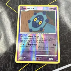 Pokemon - Bronzor - 55/100 - Common - Reverse Holo - Stormfront D1 - Image 1