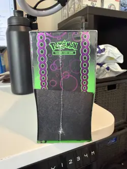 Shrouded Fable Pokemon Center exclusive ETB Elite Trainer Box Sealed Small Tear - Image 3