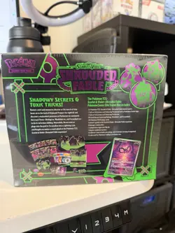 Shrouded Fable Pokemon Center exclusive ETB Elite Trainer Box Sealed Small Tear - Image 4