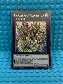 Yugioh! Primathmech Alembertian 1st Edition MYFI-EN040 Secret Rare NM - Image 1
