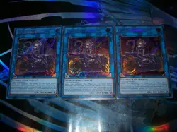 3x I:P Masquerena 1st Edition Secret Rare RA02-EN042 Yu-Gi-Oh! - Image 1