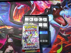 VERY HEAVY! GOD PACKUU SIRUU 22.25g Prismatic Evolutions Pokemon Booster - Image 1