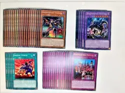 Yugioh Complete Competitive Dinomorphia Deck + Extra Deck **HOT** + Bonus - Image 1