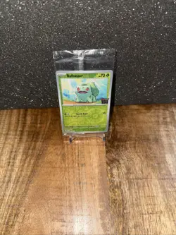 Bulbasaur Pokemon TCG Scarlet & Violet 151 Best Buy Stamped Promo Sealed 001/165 - Image 1