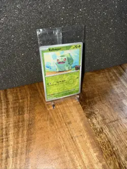 Bulbasaur Pokemon TCG Scarlet & Violet 151 Best Buy Stamped Promo Sealed 001/165 - Image 2