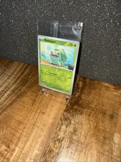 Bulbasaur Pokemon TCG Scarlet & Violet 151 Best Buy Stamped Promo Sealed 001/165 - Image 3