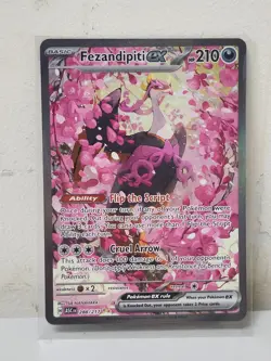 Fezandipiti ex 288/217 Me: Ascended Heroes Holo POKEMON TRADING CARDS - Image 1