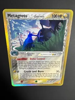Pokemon TCG Metagross (Delta) EX Delta Species 11/113 Holo Rare WOTC Vintage - Image 3