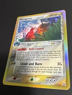 Pokemon TCG Metagross (Delta) EX Delta Species 11/113 Holo Rare WOTC Vintage - Image 5
