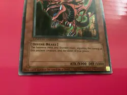 Yugioh-Slifer the Sky Dragon-Secret Rare-Limited Edition-YMA EN001 - Image 2