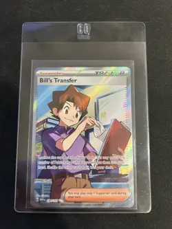 Pokemon Bill's Transfer SIR 194/165 Scarlet & Violet 151 Ultra Rare Holo English - Image 3