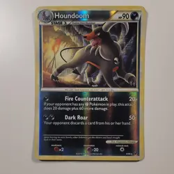 Houndoom 5/90 Undaunted Reverse Holo Pokemon TCG Card - LP - Image 1