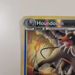 Houndoom 5/90 Undaunted Reverse Holo Pokemon TCG Card - LP - Image 2