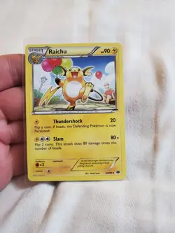 Pokemon Raichu Uncommon Next Destinies 40/99 LP - Image 1