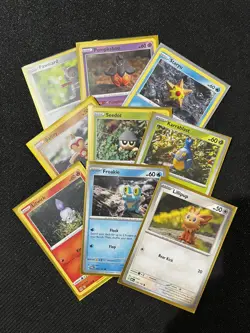 Yuka Morii Art Card Lot of 9 English (Clay Pokemon Cards) Set D - Image 1