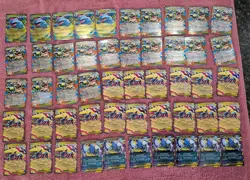 Pokemon TCG MEGA EVOLUTIONS / PHANTASMAL FLAMES MEGA EX Bulk Lot of 215 Cards NM - Image 3