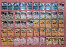 Pokemon TCG MEGA EVOLUTIONS / PHANTASMAL FLAMES MEGA EX Bulk Lot of 215 Cards NM - Image 4