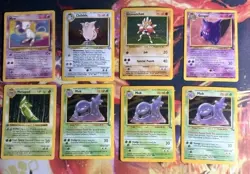 X8 Pokemon Lot Wotc Cards Vintage Holos First Edition Shadowless Base Promos Etc - Image 1