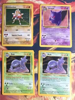 X8 Pokemon Lot Wotc Cards Vintage Holos First Edition Shadowless Base Promos Etc - Image 2