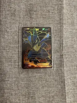 Pokemon TCG Lucario EX Full Art 107/111 XY-Furious Fists - Image 1