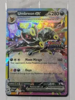Pokemon Umbreon EX 060/131 Prismatic Evolutions Stamp Promo Sealed - Image 1